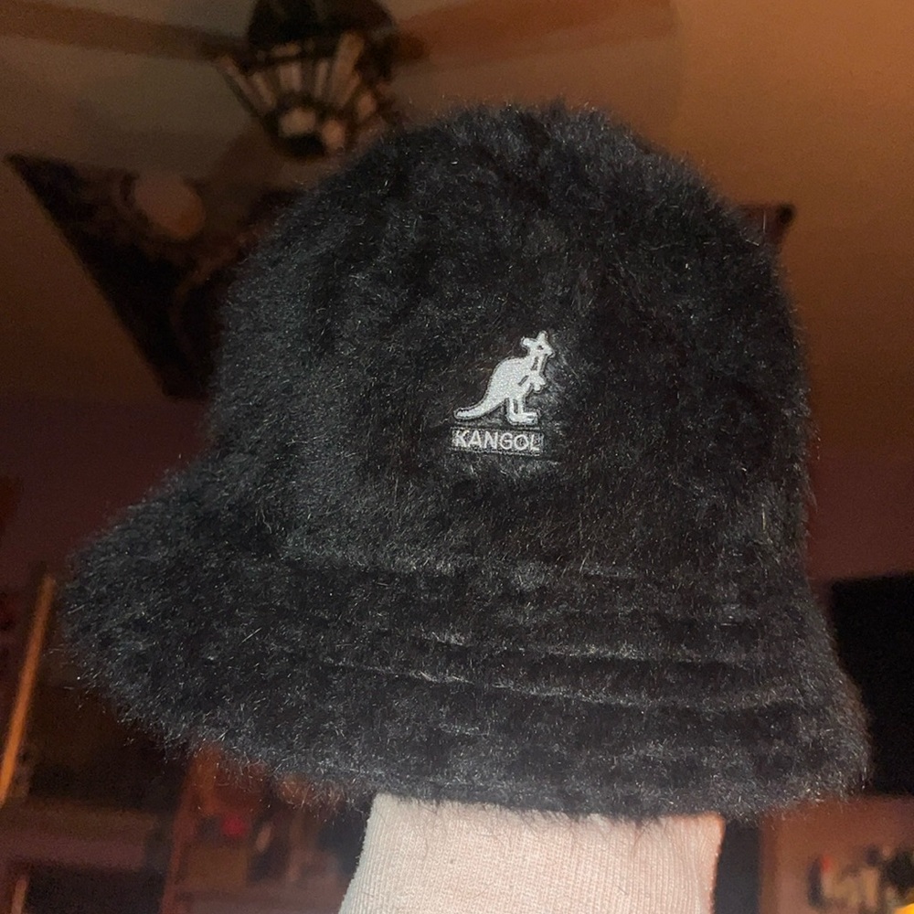 Vintage Kangol *blue* Black Lahinch Furgora Bucket Hat